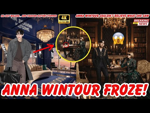 Видео: Он просто шёл — и Анна Винтур застыла! Мир называет его «Тихой легендой».