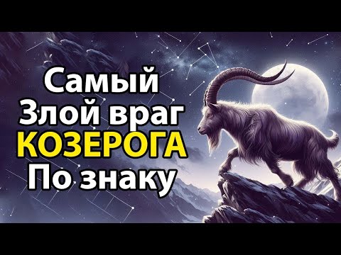 Видео: ЗАКЛЯТЫЙ ВРАГ КОЗЕРОГА по знаку зодиака