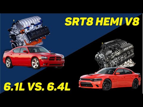 Видео: Полное сравнение двигателей Hemi объемом 6,1 л и 6,4 л — какой из них лучше? (Характеристики, про...