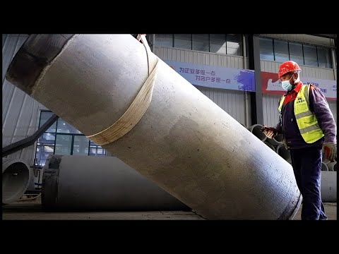 Видео: Процесс производства канализационных труб！ Массовое производство!