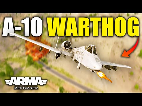 Видео: Доминирование над русскими с помощью A-10 Warthog в Arma Reforger