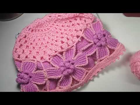 Видео: ЛЕГКАЯ И КРАСИВАЯ  ШАПОЧКА