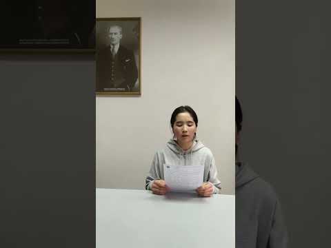 Видео: “Эне тилим – эне сүтүм” аттуу дилбаян жарышында 1-орунга ээ болгон Динар Бакытбекова