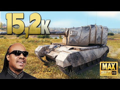 Видео: FV4005: Мастер слепых выстрелов, 15к урона - World of Tanks