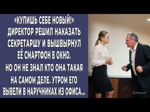 Видео: 💥 Шеф унизил секретаршу при всех… Но через неделю он пожалел об этом на всю жизнь!(Интрига + эмоции 