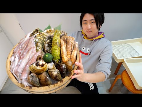 Видео: [О гигантском снежном крабе] Я попробовал бросить вызов лучшему «вареному хамагури»!