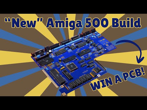 Видео: Сборка почти нового Amiga 500 в 2025 году. Сколько это стоило? Выиграйте печатную плату!