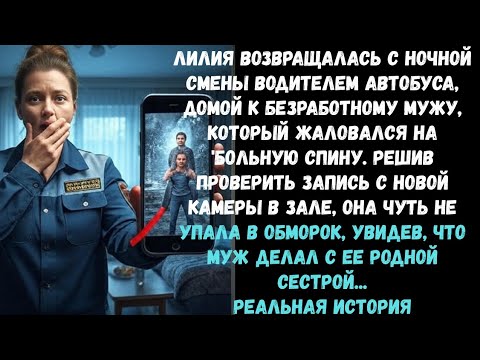 Видео: Вернувшись с ночной смены, Лилия включила камеру — и увидела мужа в постели с собственной сестрой…