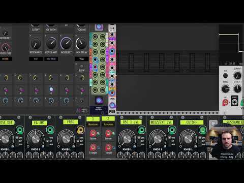Видео: Moog DFAM в VCV Rack  [RUS]