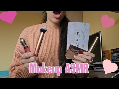 Видео: Asmr Doing Your Makeup for a Date/АСМР Гримирам те за среща💕/Layered Sounds