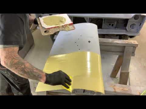 Видео: Кузов автомобиля: быстрая обработка большой панели кузова с помощью Roberlo Maxifill