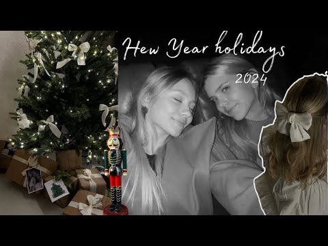 Видео: Новогодние праздники! Встречаем 2024♥️