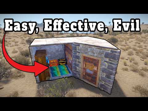 Видео: Самая злая база, которую я когда-либо строил в Rust