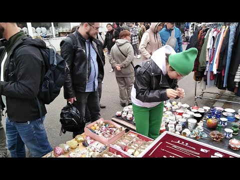 Видео: Торговля на барахолке,наш товар. Воскресенье 13.10.24. Блошиный рынок в Киеве.