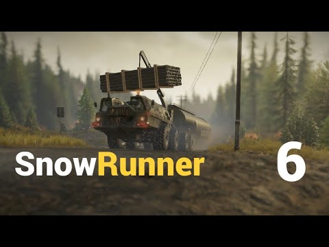 Видео: SnowRunner /1|6\ Перевозка тяжёлой цистерны