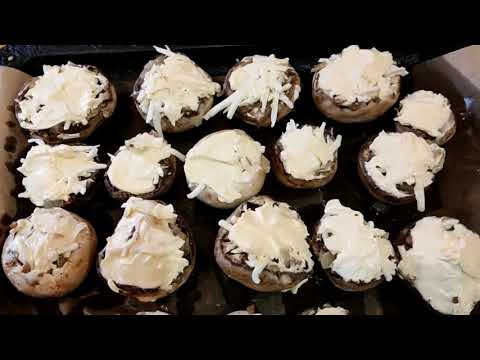 Видео: Фаршированные шампиньоны. # Супер вкусно!