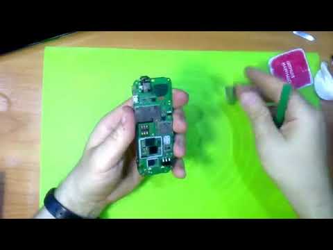 Видео: Nokia c2 дисплей светится белым