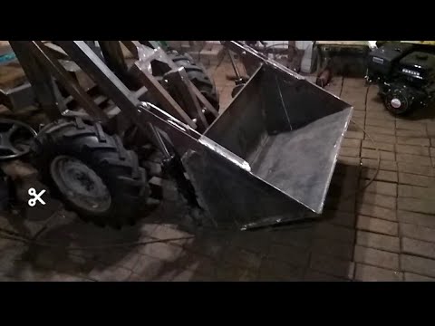 Видео: Челюстной ковш, размеры
Самодельный минипогрузчик 5 серия 3