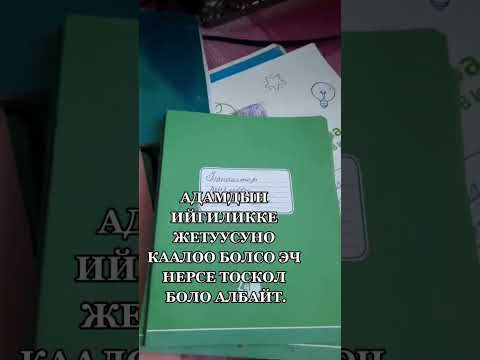 Видео: Жендим баарын ниеттеримди ондоп жатып.