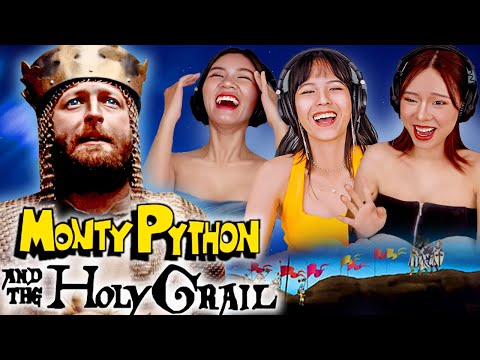Видео: Реакция иностранных девушек | Монти Пайтон и Священный Грааль | Первый просмотр