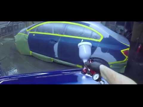 Видео: ОТ шпатлевки ДО полировки(покраска авто)-4 серия