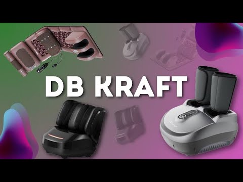 Видео: Массажер для ног DB kraft