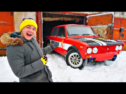 Видео: Купили гараж на аукционе за 80 тысяч рублей, а там спортивная жига!