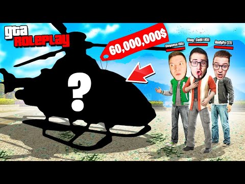 Видео: ПОТРАТИЛ 60.000.000$ НА ЭТО??? ТАК ЛОХАНУТЬСЯ МОГ ТОЛЬКО Я! КУПИЛ СУПЕР РЕДКИЙ ВЕРТОЛЕТ! (GTA 5 RP)