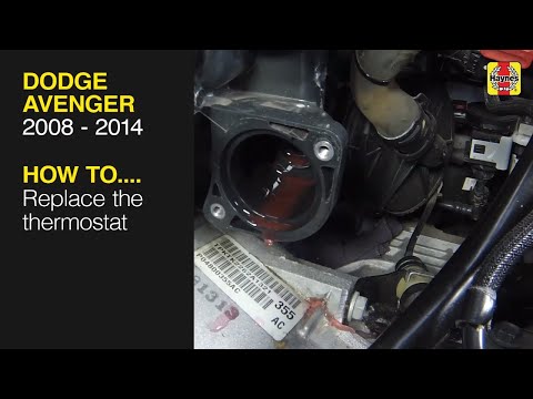 Видео: Как заменить термостат на Dodge Avenger 2008 - 2014