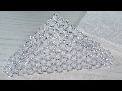 Видео: Салфетница из бусин. Туториал