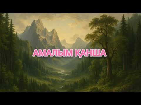 Видео: Амалым қанша | ЖАҢА КАВЕР | жана нұсқадағы ән | AI Әнші