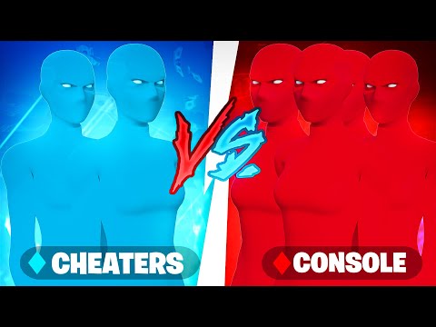 Видео: 2 обвиняемых читера против 4 консольных профи!