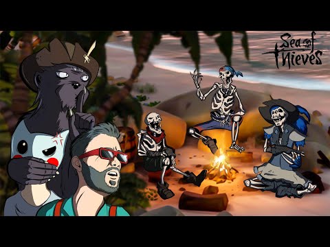 Видео: ПОДСЛУШАЛИ У СКЕЛЕТОВ, ГДЕ ХРАНИТСЯ КЛАД И ВЫКРАЛИ ЕГО! МОРСКИЕ ПРИКЛЮЧЕНИЯ В SEA OF THIEVES.