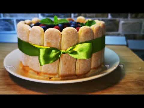 Видео: Без печене. За любителите на шоколад ... торта Шарлота.