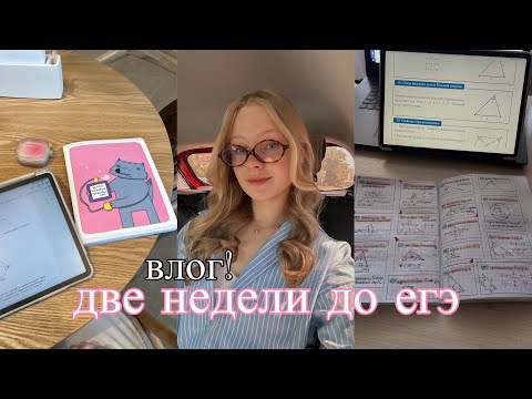 Видео: ДВЕ НЕДЕЛИ ДО ЕГЭ | русский, профмат, биология | репетиции последнего звонка