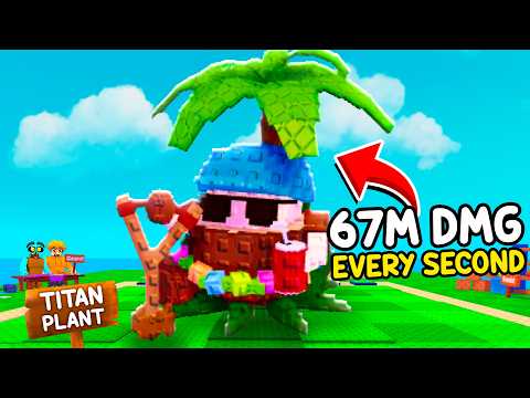 Видео: Мы вырастили САМЫЙ БОЛЬШОЙ ТРОПИЧЕСКИЙ СПАРИНО в игре Plants vs Brainrots!