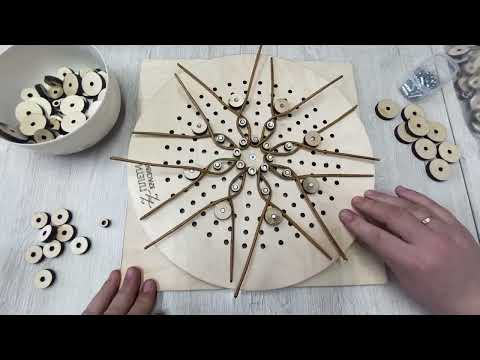 Видео: 🌺 Эксклюзивный Станок для Плетения Ажурных Донышек! 🙌