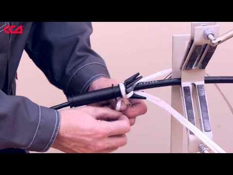 Видео: Монтаж муфты МТОК-К6