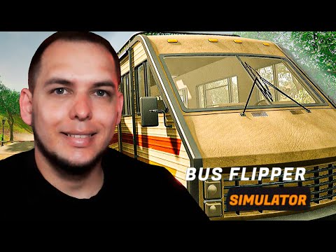Видео: НОВЫЙ СИМУЛЯТОР! ВОССТАНАВЛИВАЕМ ДОМА НА КОЛЕСАХ! (Bus Flipper Simulator) #1