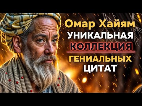 Видео: Мудрость жизни и любви: Omar Khayyam — цитаты, которые перевернут вашу душу