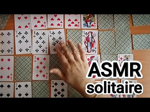 Видео: ASMR SOLITAIRE ✨/ АСМР ПАСЬЯНС ♥♠/ КАРТЫ / WHISPER