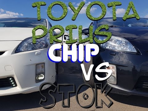 Видео: TOYOTA PRIUS CHIP VS STOСК