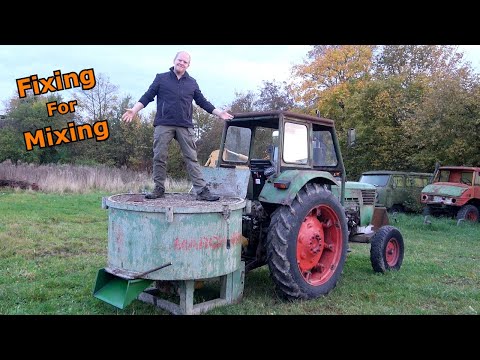 Видео: Ремонт бетономешалки Marcher — справится ли с ней Deutz?