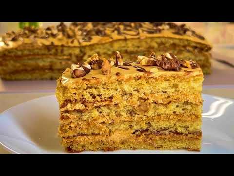 Видео: Торт МУЖСКОЙ ИДЕАЛ 🎂 Самый вкусный домашний торт! Очень простой рецепт!❤️