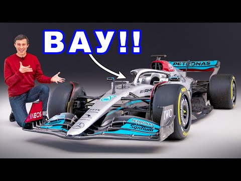 Видео: Сделал "обзор" на новый болид F1 Mercedes!?!