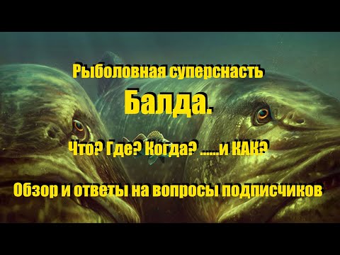 Видео: Рыболовная суперснасть Балда. Что? Где? Когда? ..... и КАК? Ответы на вопросы подписчиков канала