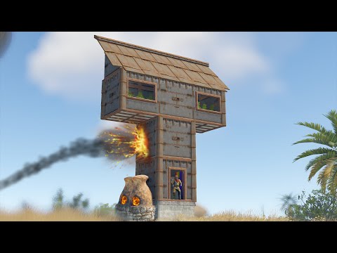 Видео: Читерский дом на 1 фундаменте в Rust/Раст