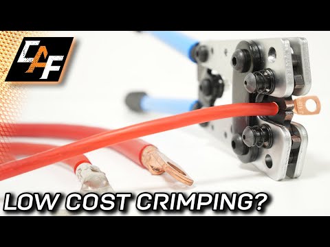 Видео: ХОРОШО ЛИ? Бюджетное решение для ОБЖИМКИ БОЛЬШИХ ПРОВОДОВ?