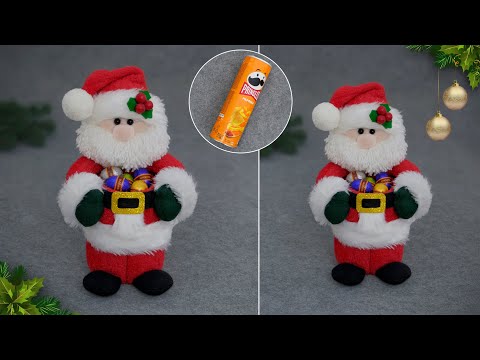 Видео: Я в восторге от него!🎅🏻Успейте сделать чудесного Санту с вкусняшками🍬Новогодние идеи из носков🧦