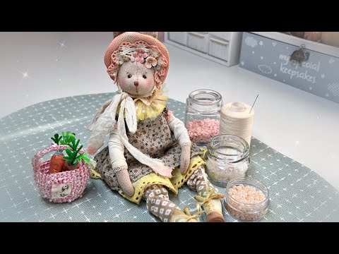 Видео: Мастер-класс «Осенняя зайка» Урок - 3. Часть2